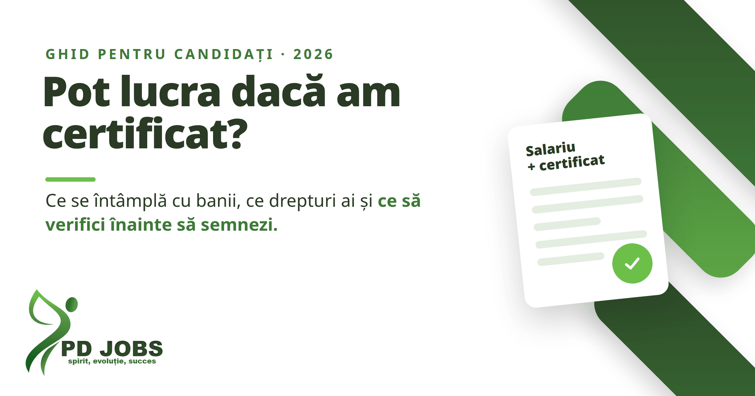 Pot lucra dacă am certificat de handicap? Ce se întâmplă cu banii (2026)